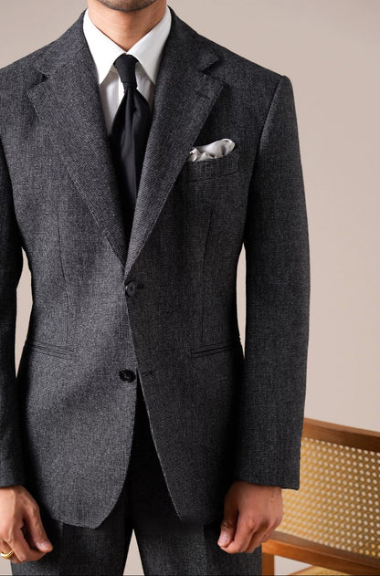 Bergamo Pincheck Men's Wool Jacket
