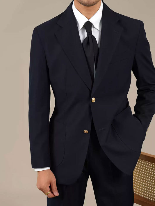 Men’s Italian-Style Notch Lapel Blazer BRABION