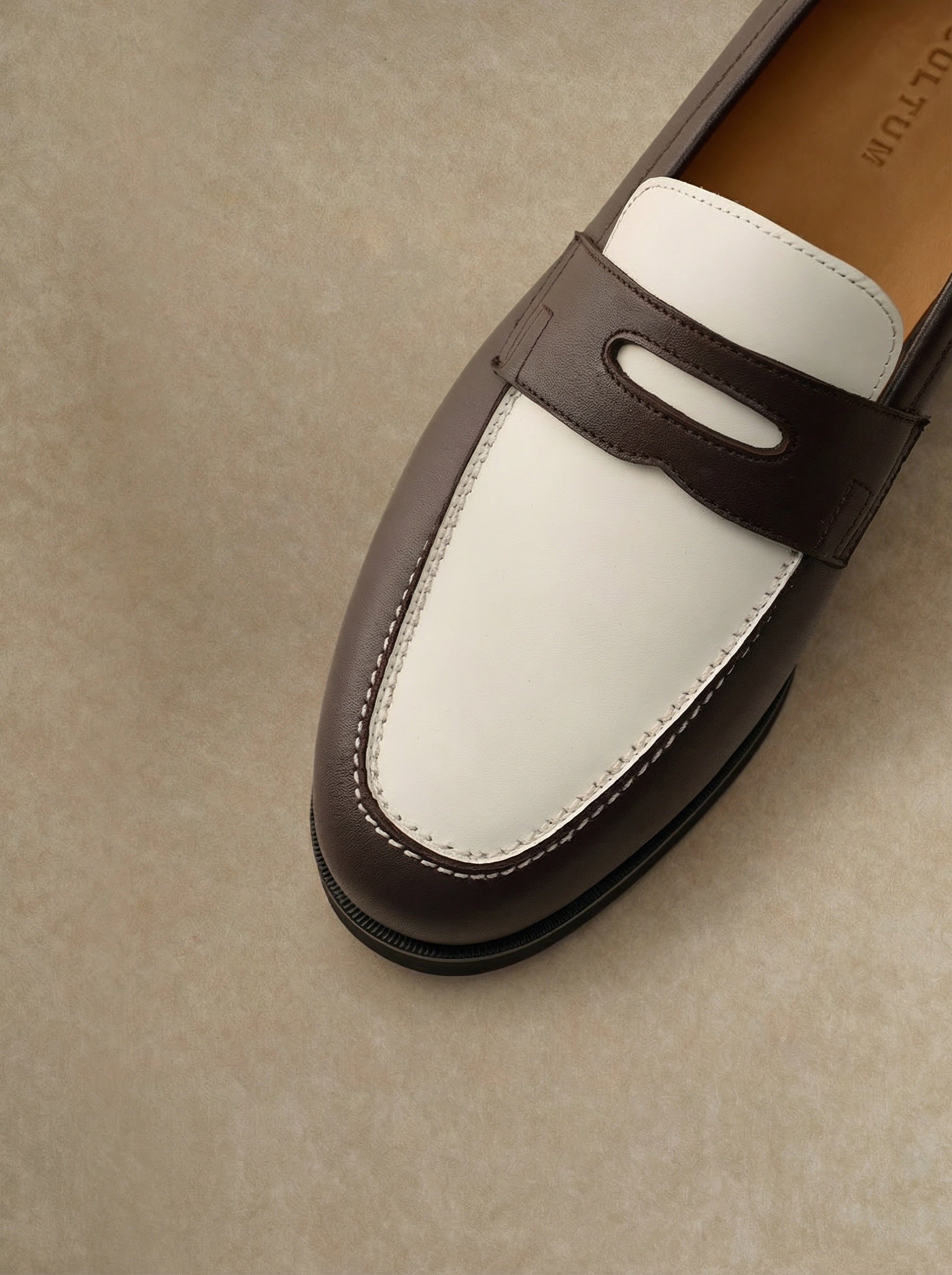 Two-Tone Penny Loafer