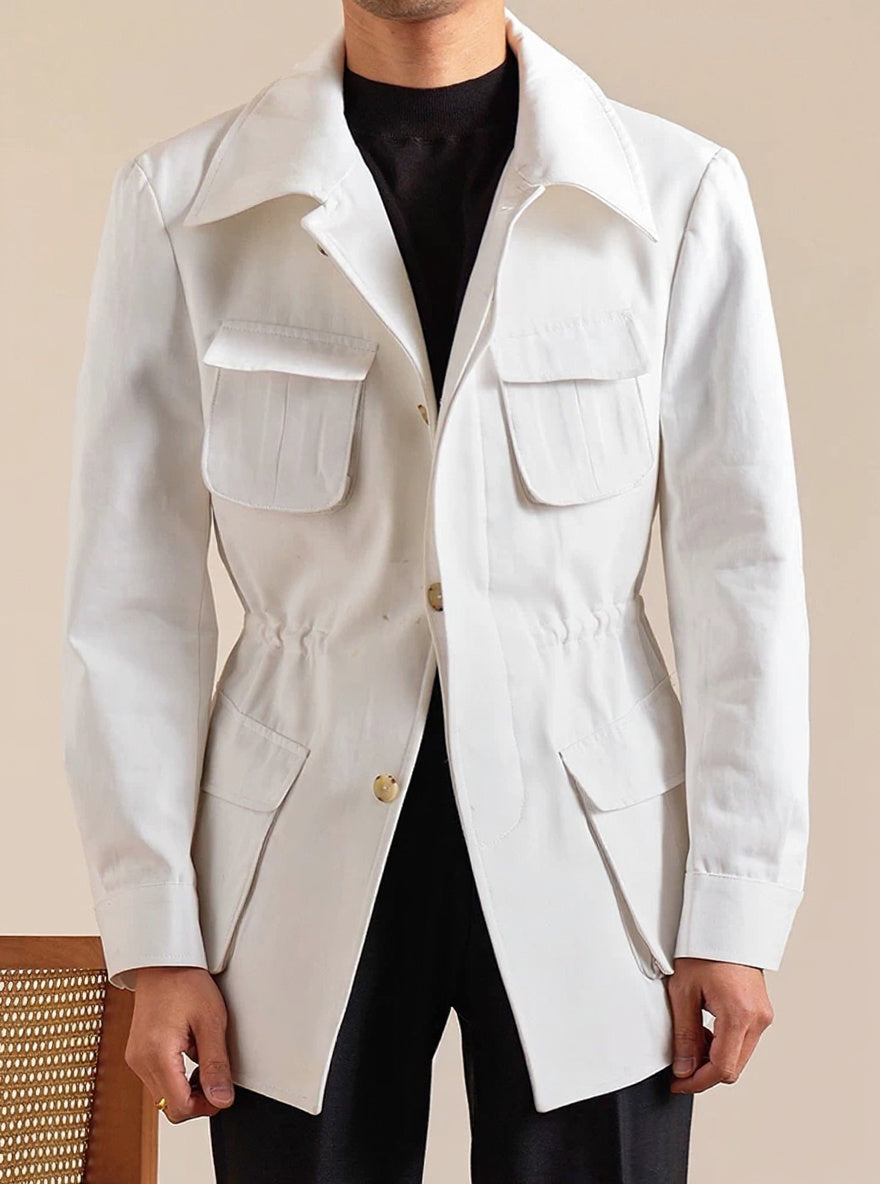 Men's Cotton Retro Hunting Jacket
