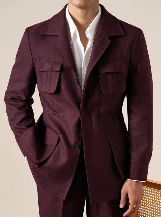 Men's Italian-Style Hunting Retro Jacket