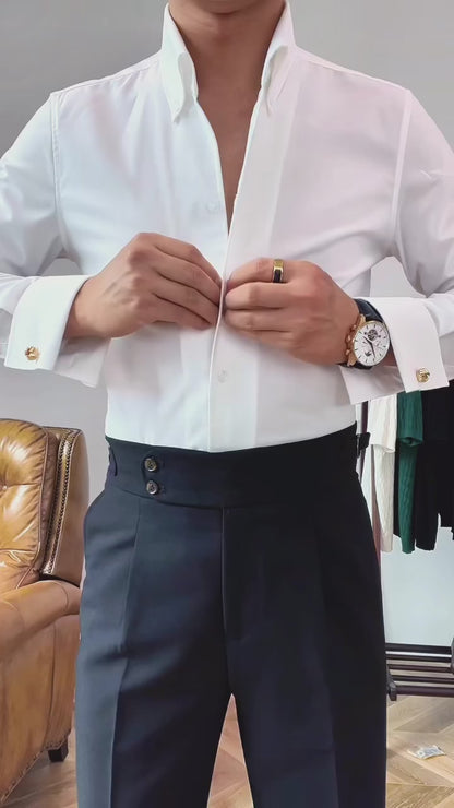 Button Down Cufflinks Shirt