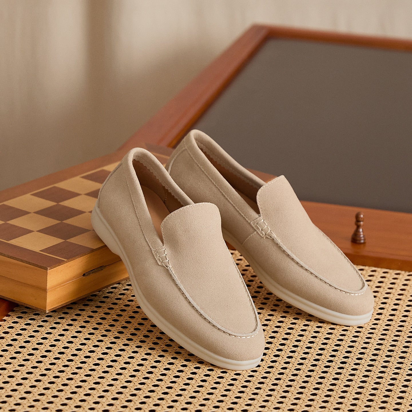 Summer Suede Calfskin Loafers
