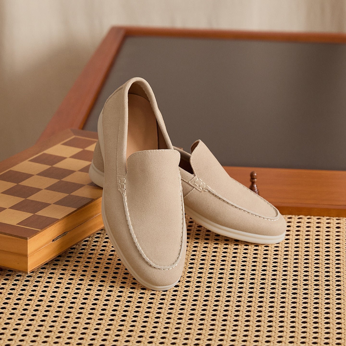 Summer Suede Calfskin Loafers