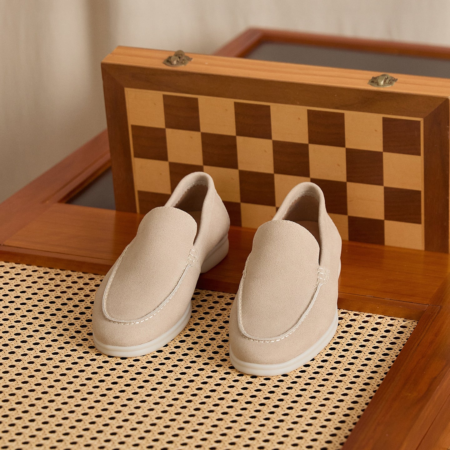 Summer Suede Calfskin Loafers