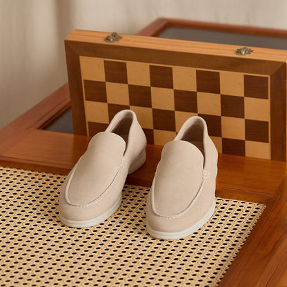 Summer Suede Calfskin Loafers