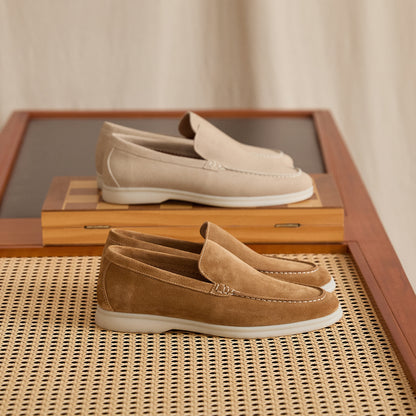 Summer Suede Calfskin Loafers