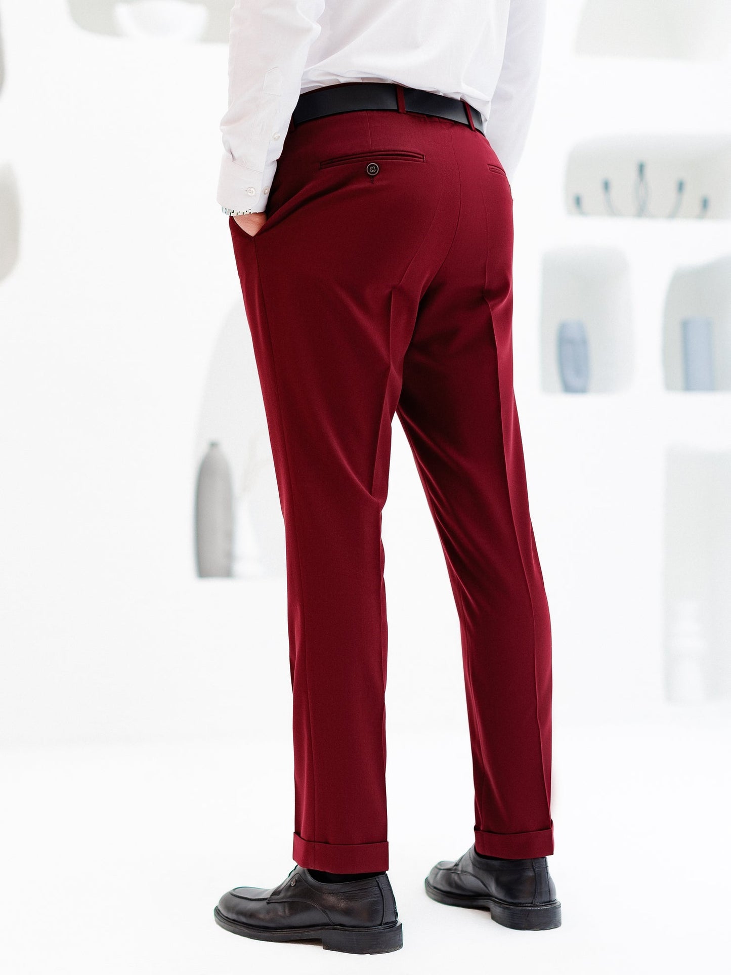 Bordeaux Slim-Fit Suit 3-Piece VIOSSI