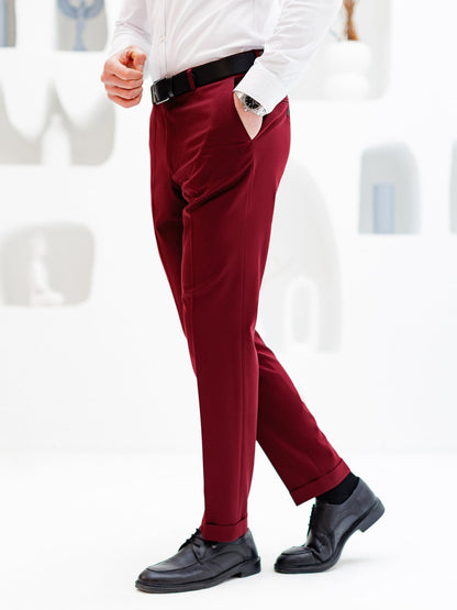 Bordeaux Slim-Fit Suit 3-Piece VIOSSI