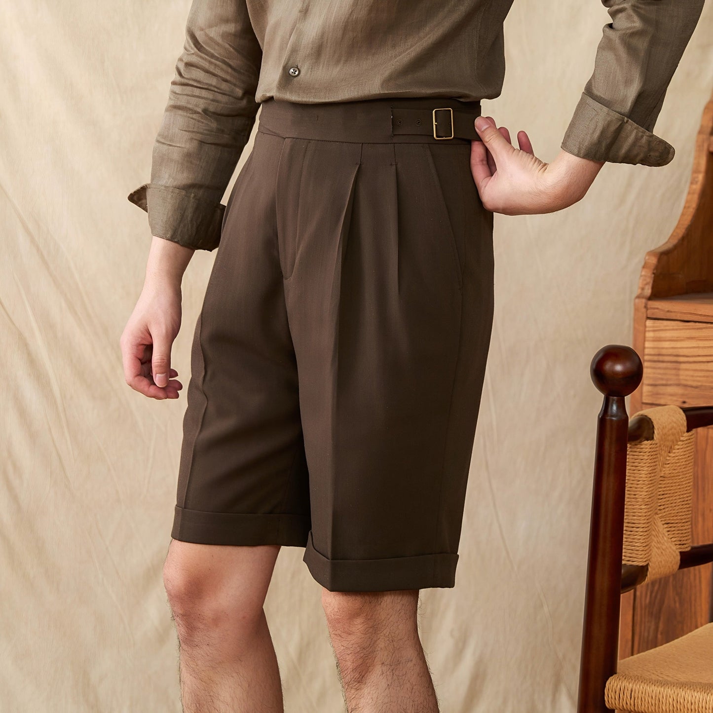 Premium Linen Gurkha Shorts Season 1