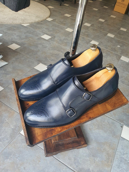 Bojo Giotto Blue Leather Loafer
