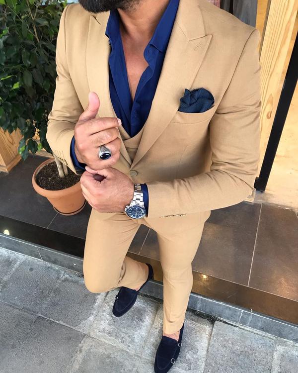 Joseph Camel Slim-Fit Suit