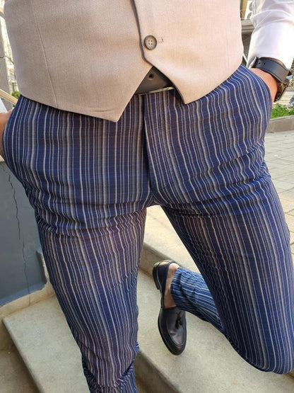 Forenza Sax Slim Fit Pinstripe Pants
