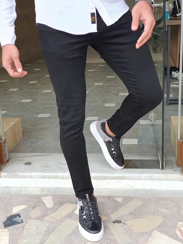 Mantova Black Slim Fit Jeans