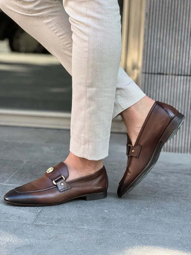 Empire Brown Penny Loafers | Premium Men's Dress & Smart-Casual Shoes BRABION Empire Brown Penny Loafers | Premium Men's Dress & Smart-Casual Shoes BRABION