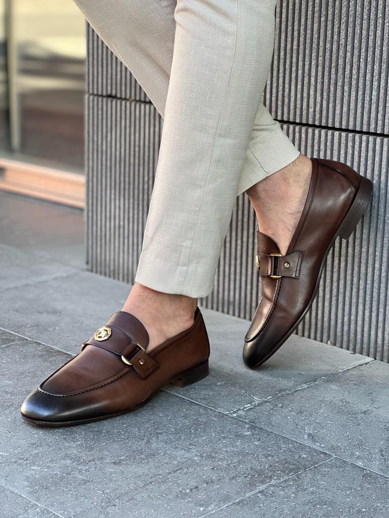 Empire Brown Penny Loafers
