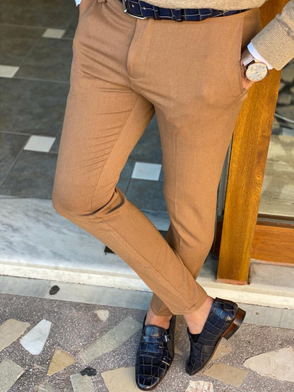 Empire Camel Slim Fit Pants