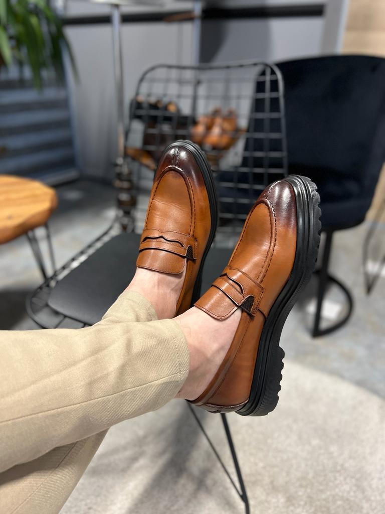 Empire Tan Loafers