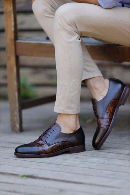 Lawson Brown Cap Toe Derby