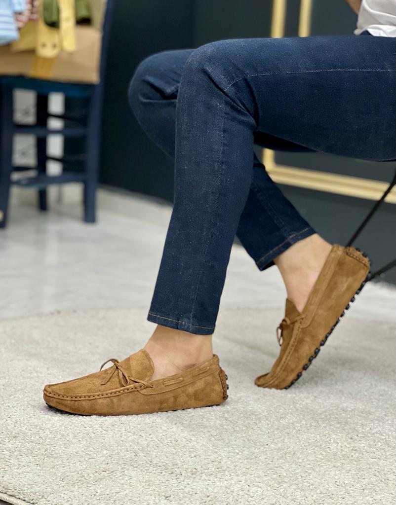Lawson Brown Suede Loafers