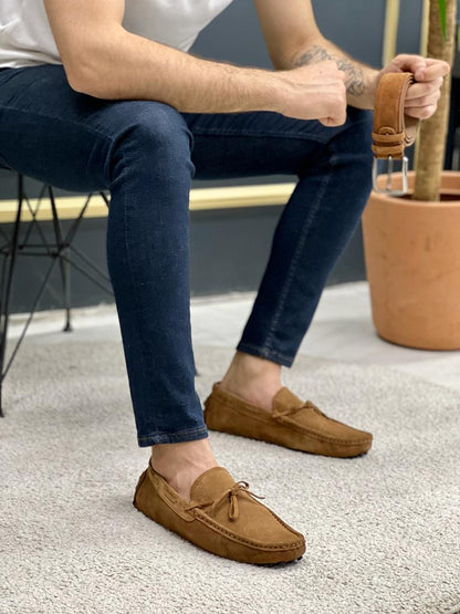 Lawson Brown Suede Loafers