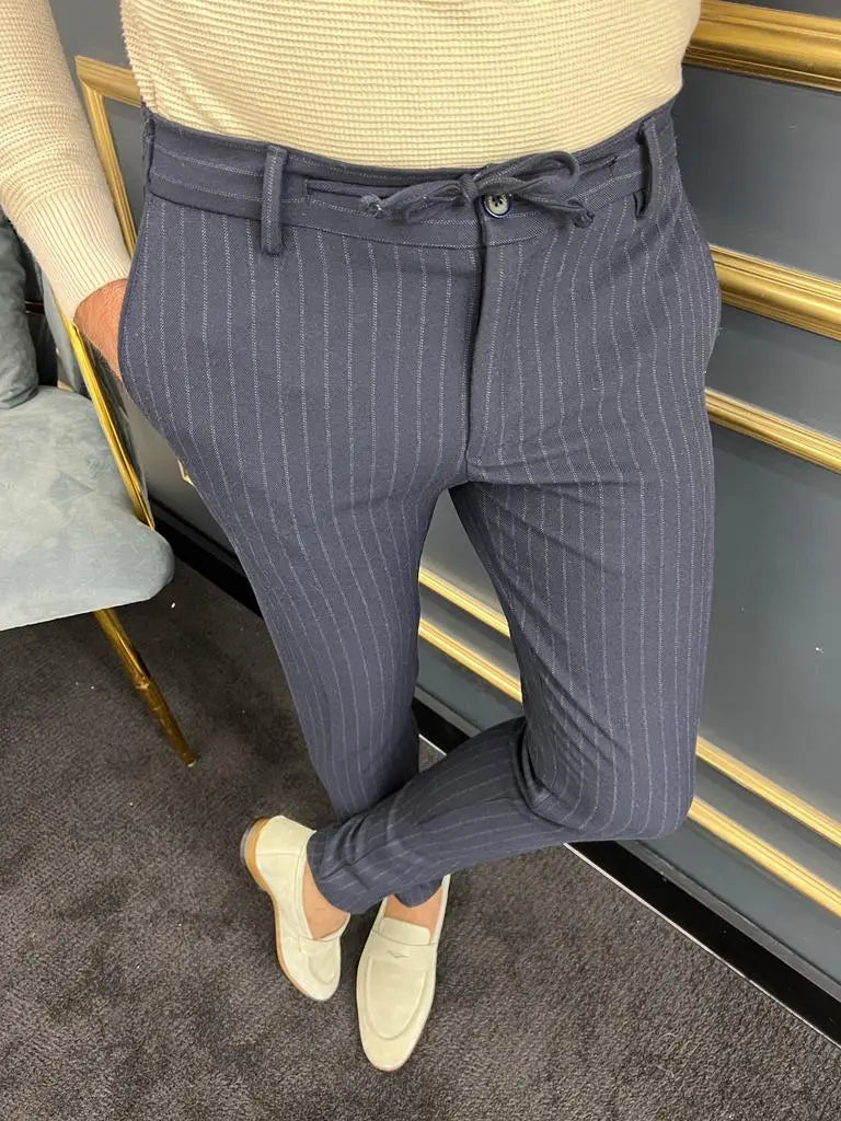 Versatile Avion Navy Blue Slim Fit Pants for Any Occasion 33 Versatile Avion Navy Blue Slim Fit Pants for Any Occasion 33
