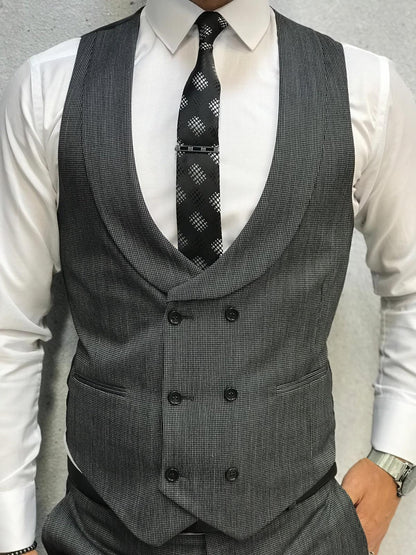 Apollo Gray Slim-Fit Suit