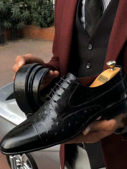 Sardinelli Classic Leather Shoes Black