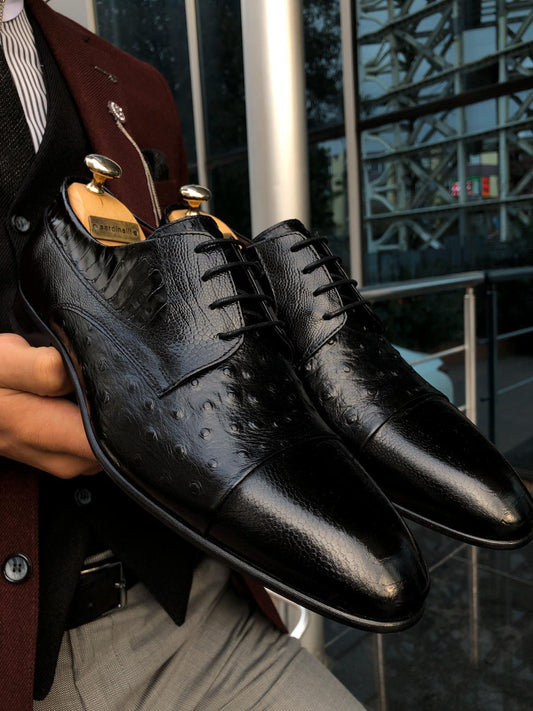 Sardinelli Classic Leather Shoes Black