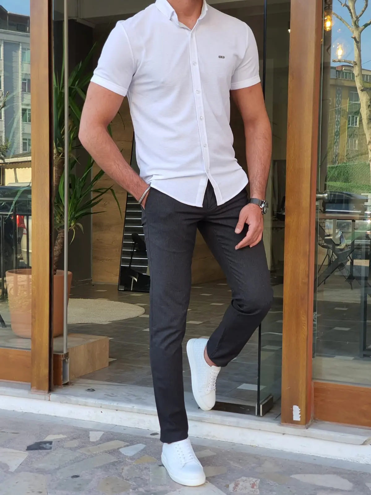 Slim Fit Mens Short Sleeve White Dress Shirts Buy White Slim Fit Short Sleeve Oxford Shirt Slim Fit Mens Short Sleeve White Dress Shirts Buy White Slim Fit Short Sleeve Oxford Shirt