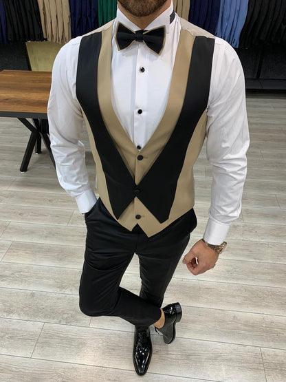 Owen Royal Slim Fit Gold Tuxedo