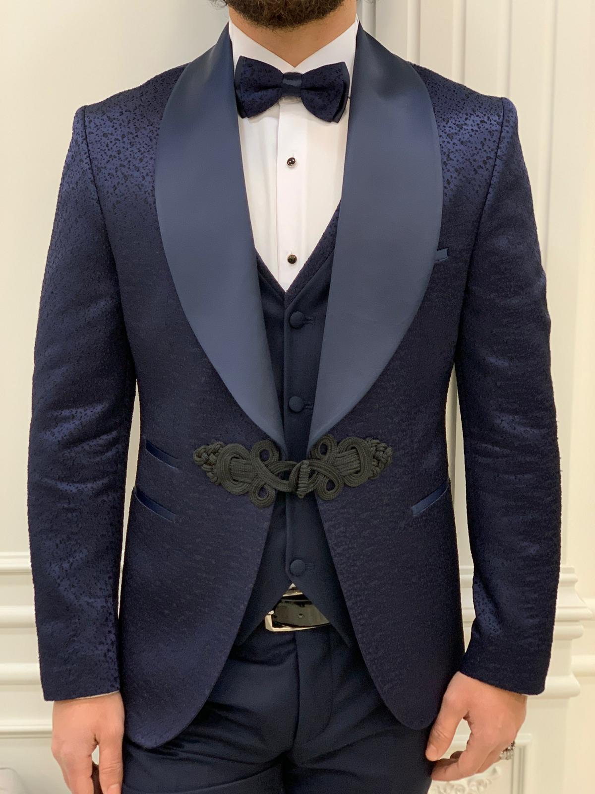 Powder Blue 'Valencia' Tuxedo, Tuxedos & Suits