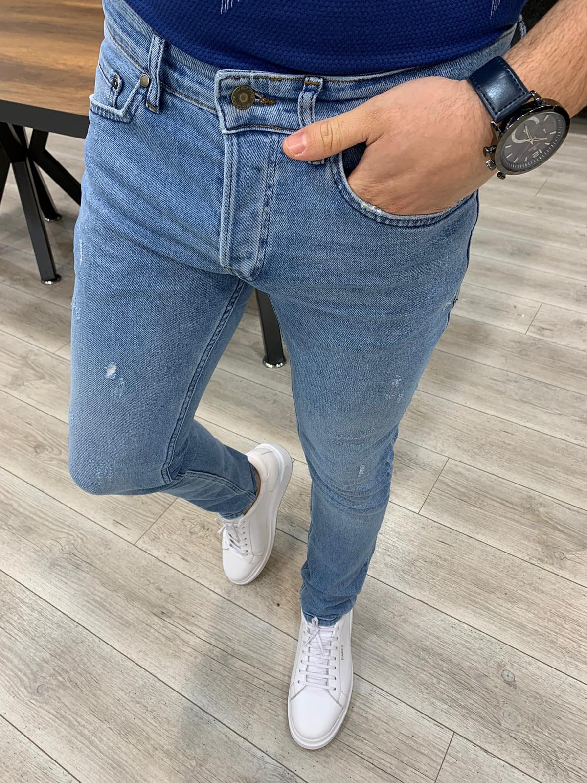 Kingston Blue Slim Fit Jeans
