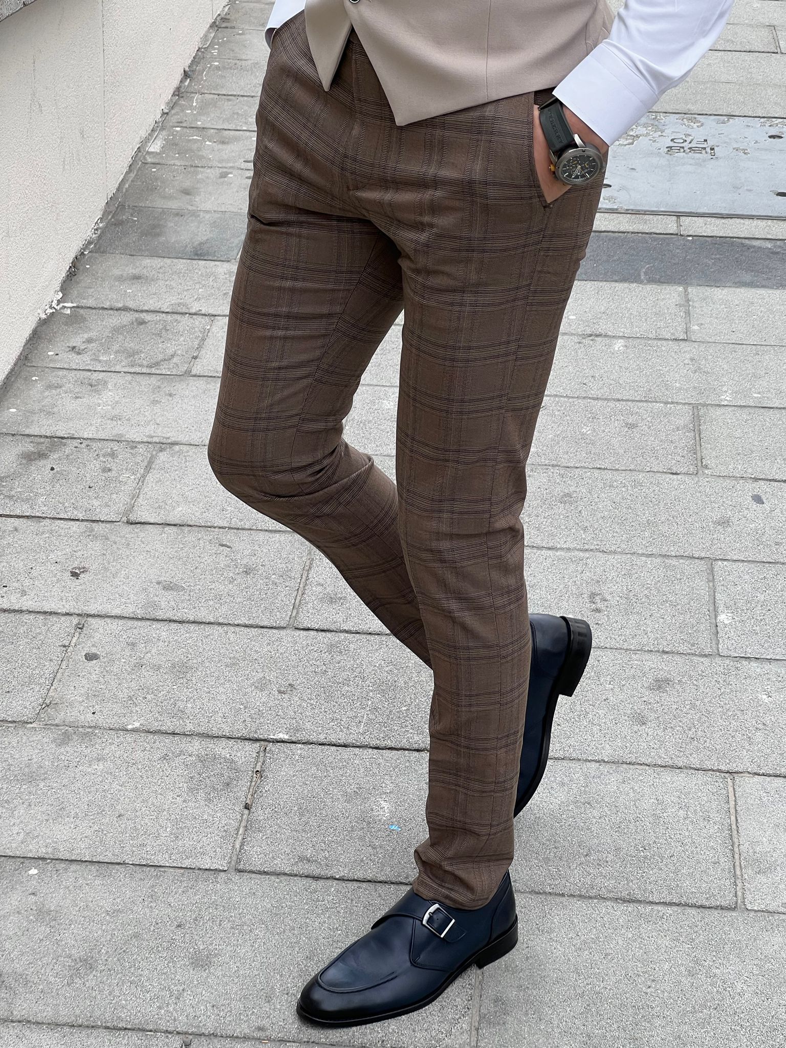 Tailored wool trousers - Black - Ladies | H&M IN