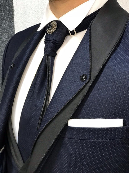 Lazio Navy Tuxedo Suit