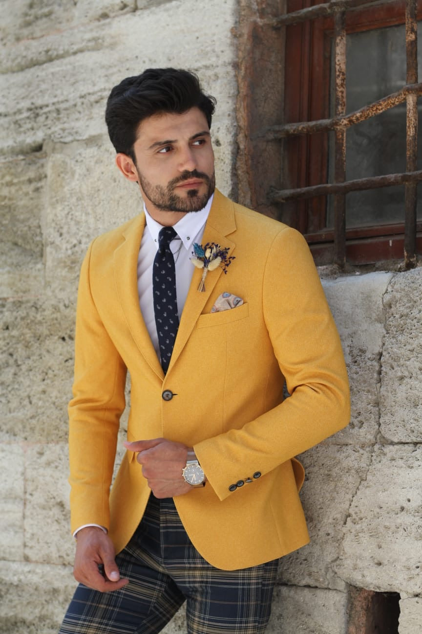 Mustard blazers on sale