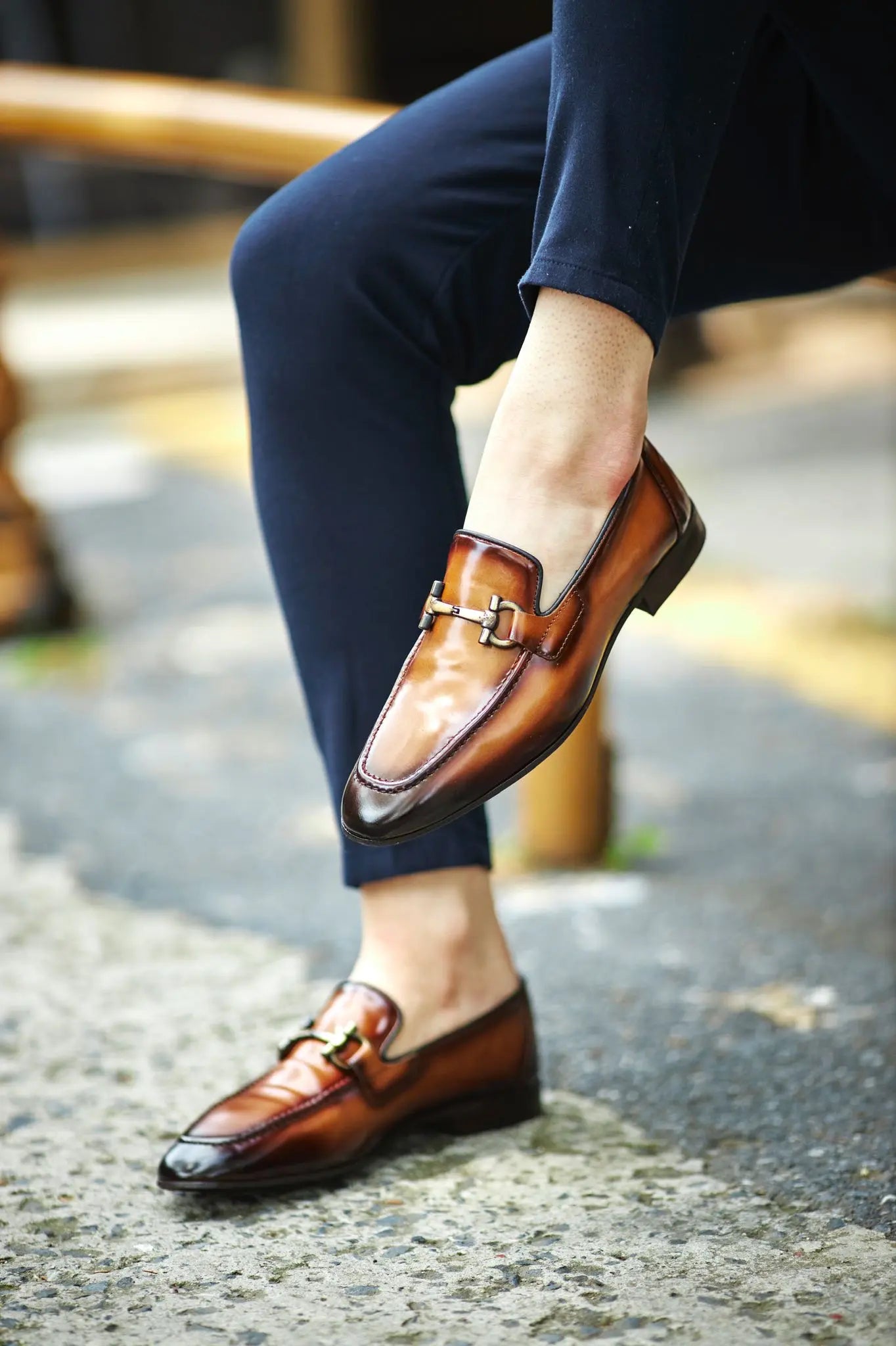Louis Brown Special Edition Neolite Buckle Loafer - Luxury Leather Footwear BRABION Louis Brown Special Edition Neolite Buckle Loafer - Luxury Leather Footwear BRABION