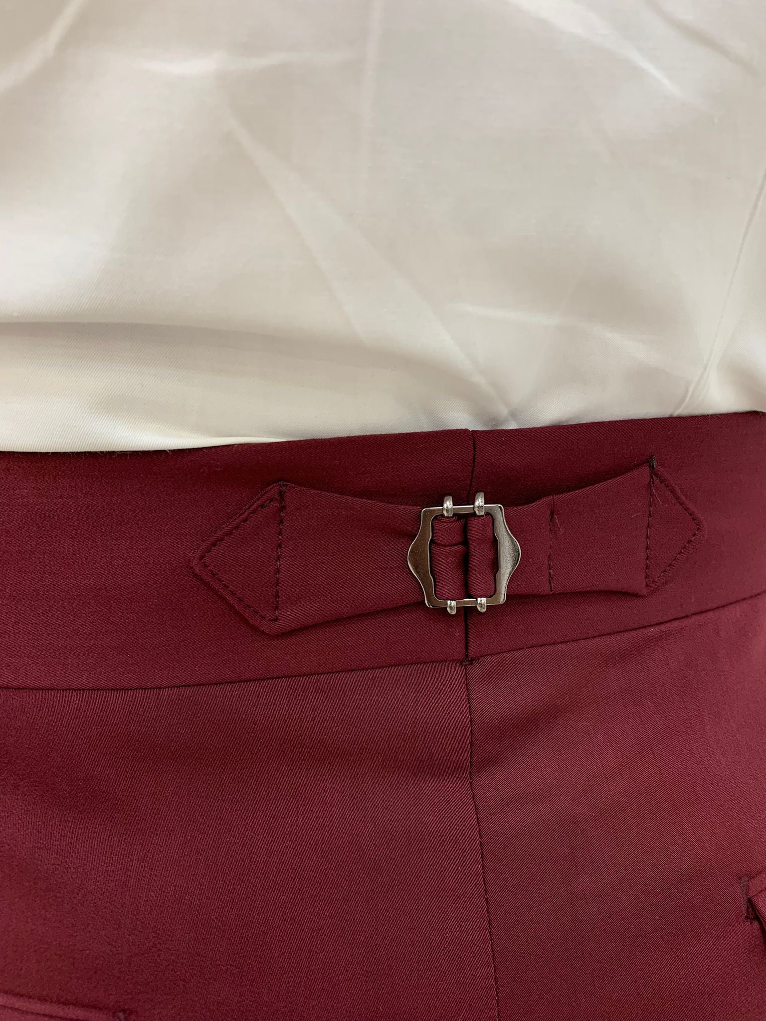 Scully Rangewear sale Canvas Pant Red Burgundy Women Size 33 Style# RW040