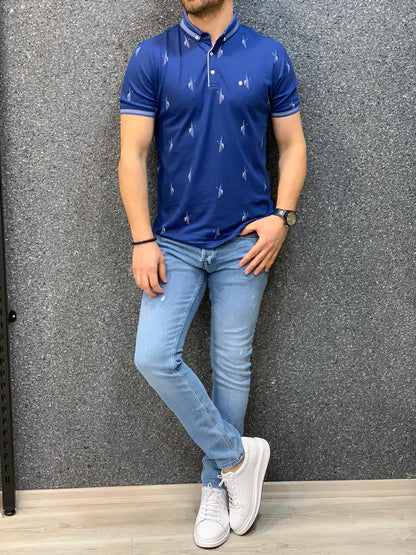 Rawlins Blue Slim Fit T-Shirt
