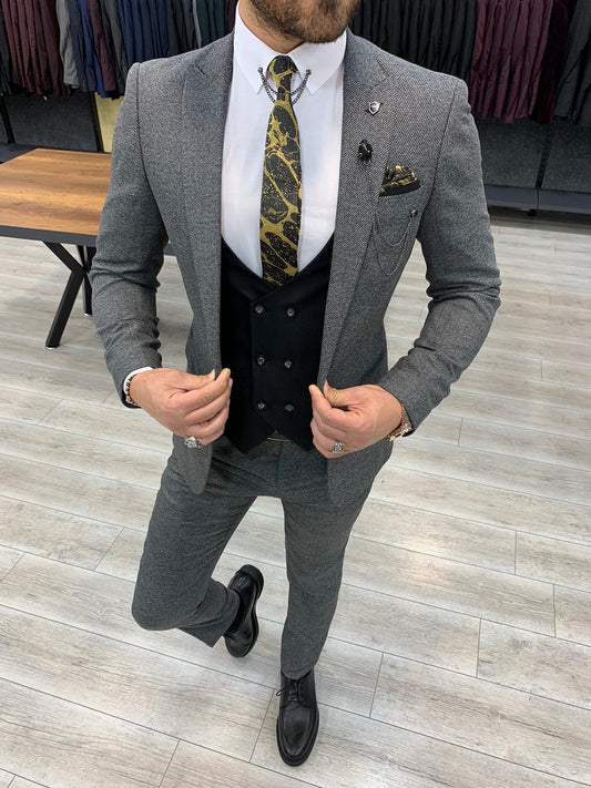 Sierra Gray Slim Fit Suit