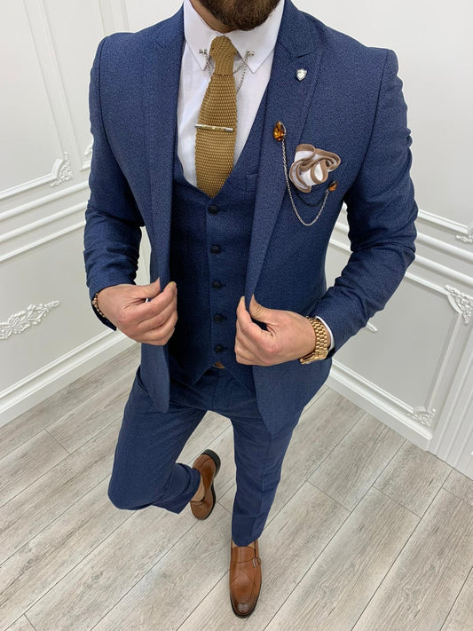 Austin Blue Slim Fit Suit