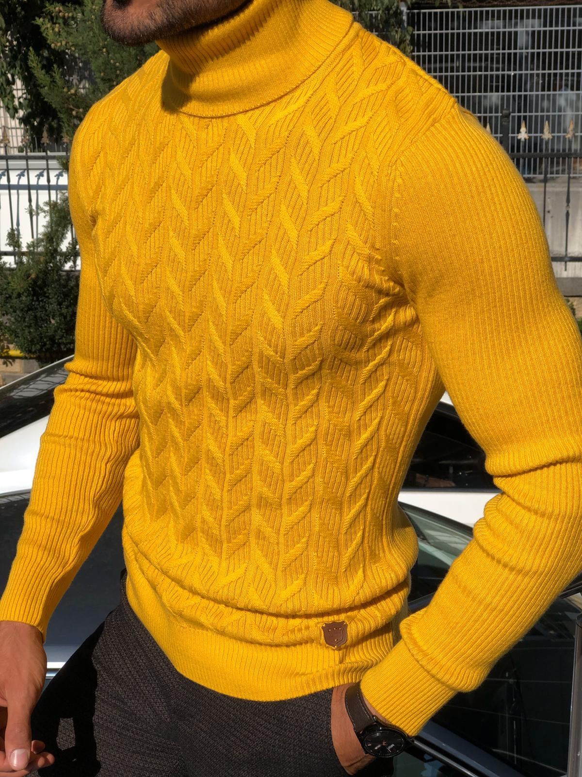 Marina Slim Fit Turtleneck Sweater (3 Colors)