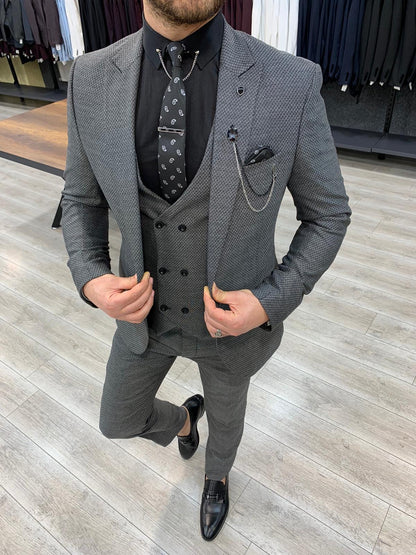 Wilson Gray Slim Fit Suit