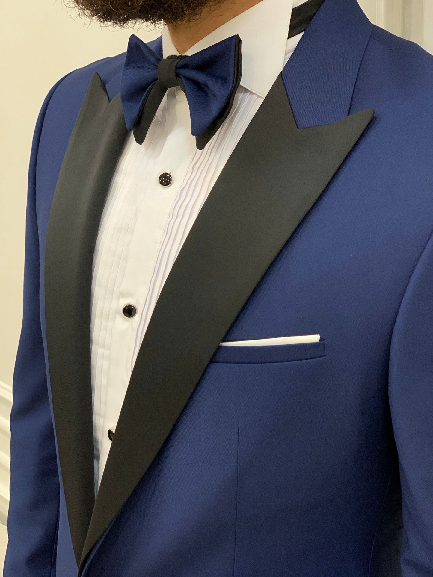 Bosco Blue Dovetail Collar Tuxedo