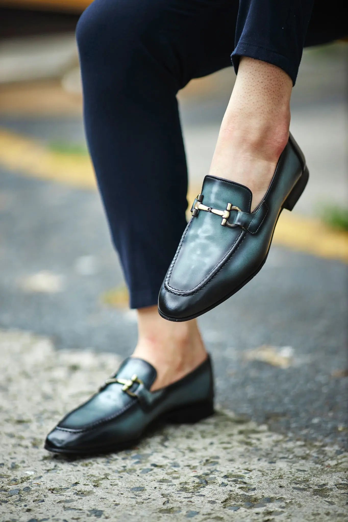 Louis Black Special Edition Neolite Buckle Loafer | Premium Leather Footwear for Men EU 39 - US 6 - UK 5 Louis Black Special Edition Neolite Buckle Loafer | Premium Leather Footwear for Men EU 39 - US 6 - UK 5