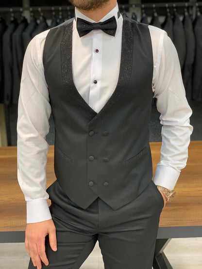 Molalla Black Shawl Lapel Tuxedo