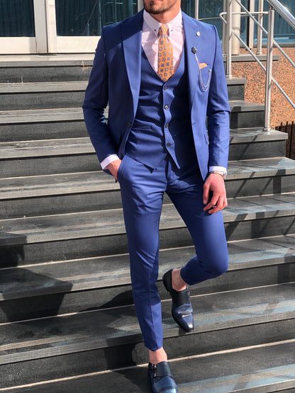 Bernard Sax Slim Fit Suit