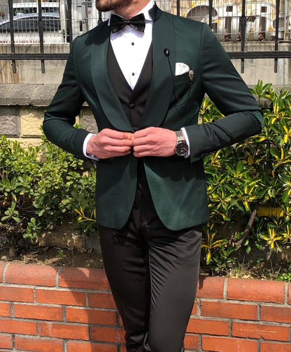 Hudson Green Tuxedo Suit